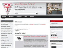 Tablet Screenshot of cstrading.de